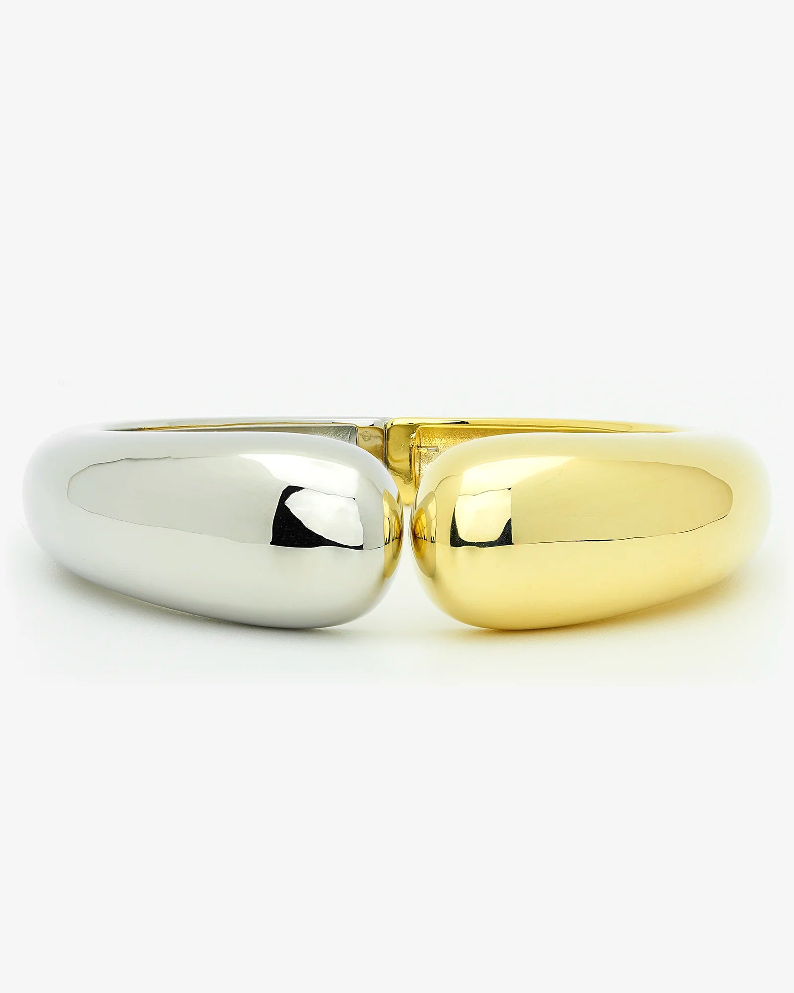 Two-Toned Ends Meet Chubby Bangle