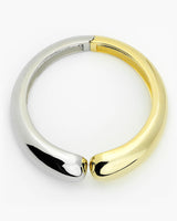 Two-Toned Ends Meet Chubby Bangle