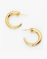 Moonlike Open Hoop Earrings