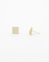 Sparkle Tilt Mini Pave Studs