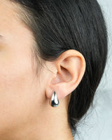 Statement Teardrop Earrings with Bold Bubble Design