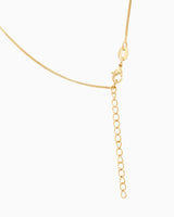 Elegant Pearl Cross Necklace on Gold Chain