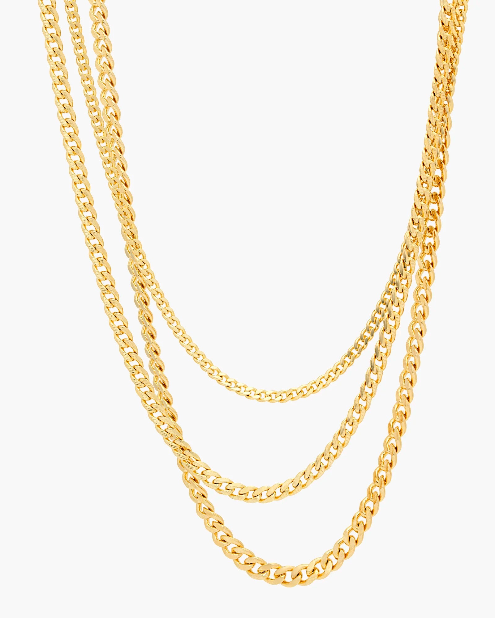 Triple Layered Cuban Chain on Gold