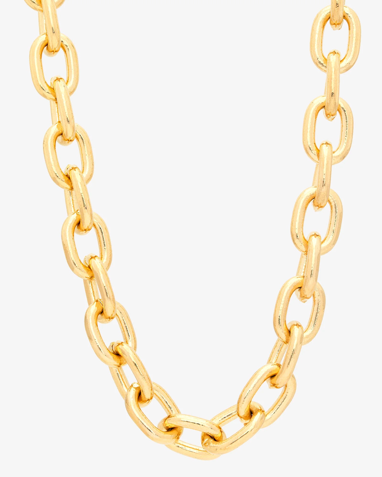 Stunning Thick Chunky Rolo Link Necklace