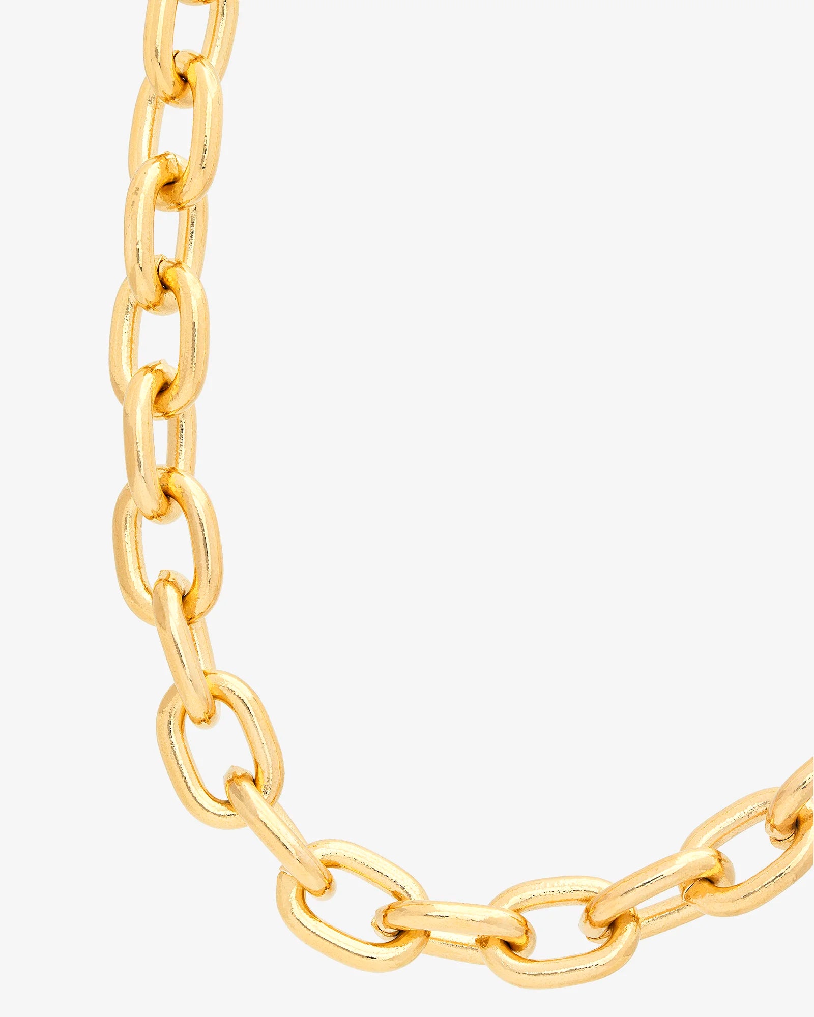 Stunning Thick Chunky Rolo Link Necklace