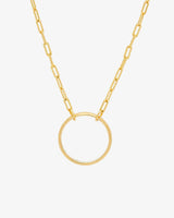 Circle small paperclip Chain