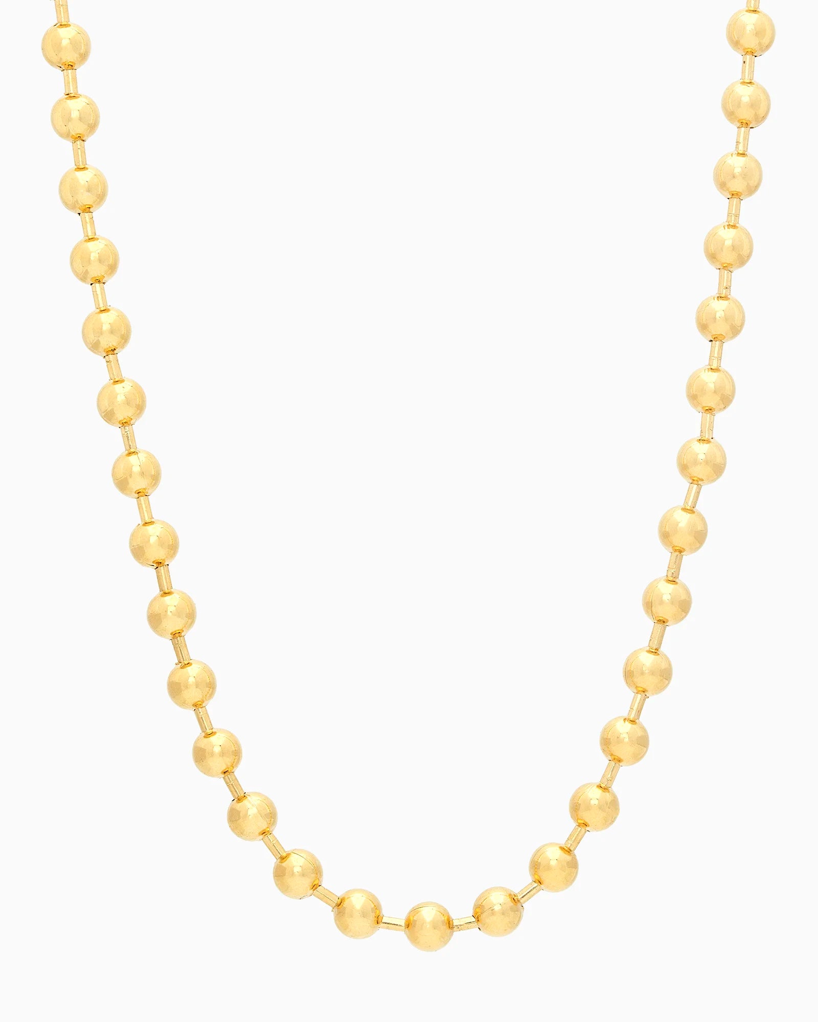 Chic Bead Link Gold Choker