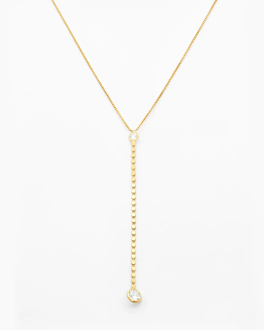 Dazzling CZ Dangle Necklace NG2500057 Main