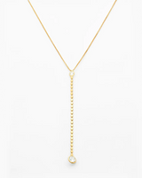 Dazzling CZ Dangle Necklace NG2500057 Main