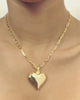 Video of Woman Neck wearing Heart Pedant