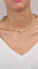 Video of PaperClip CS-Cubic Stones Choker Necklace