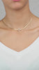 Herringbone Snake Chain with Star-Shaped CZ Charm